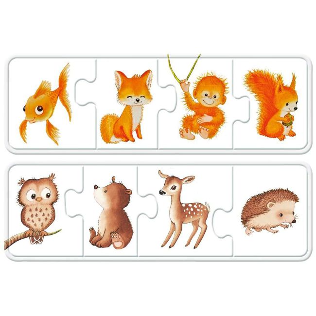 Puzzle Pui De Animale, 6X4 Piese ARTRVSPC03006