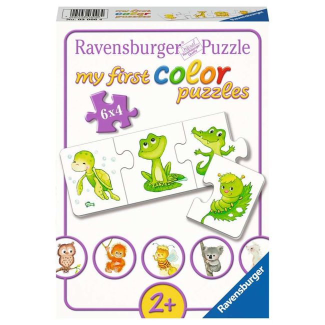 Puzzle Pui De Animale, 6X4 Piese ARTRVSPC03006