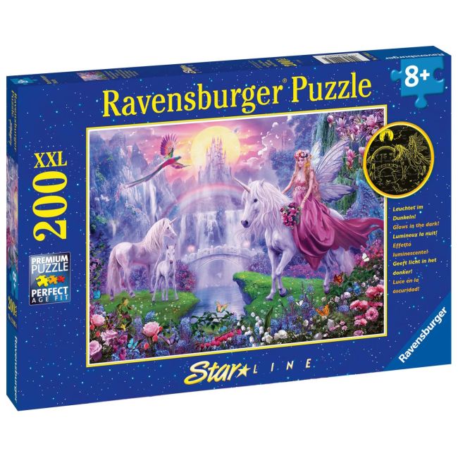 Puzzle Regatul Unicornilor, 200 Piese Starline ARTRVSPC12903