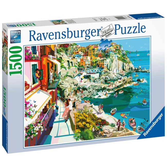 Puzzle Romantism In Cinque Terre, 1500 Piese ARTRVSPA16953
