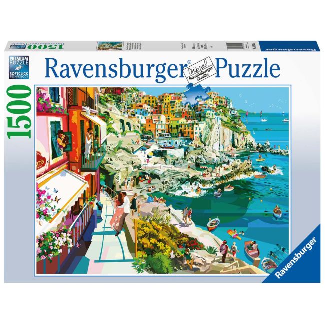Puzzle Romantism In Cinque Terre, 1500 Piese ARTRVSPA16953
