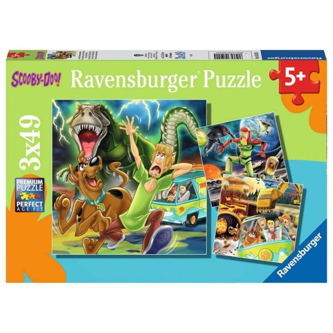 Puzzle Scooby Doo, 3X49 Piese ARTRVSPC05242