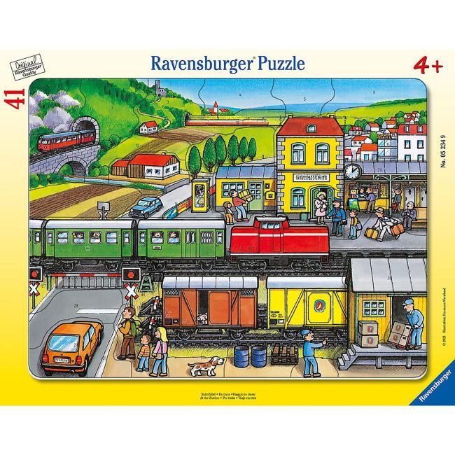 Puzzle Tip Rama Calatoria Cu Trenul, 41 Piese ARTRVSPC05234