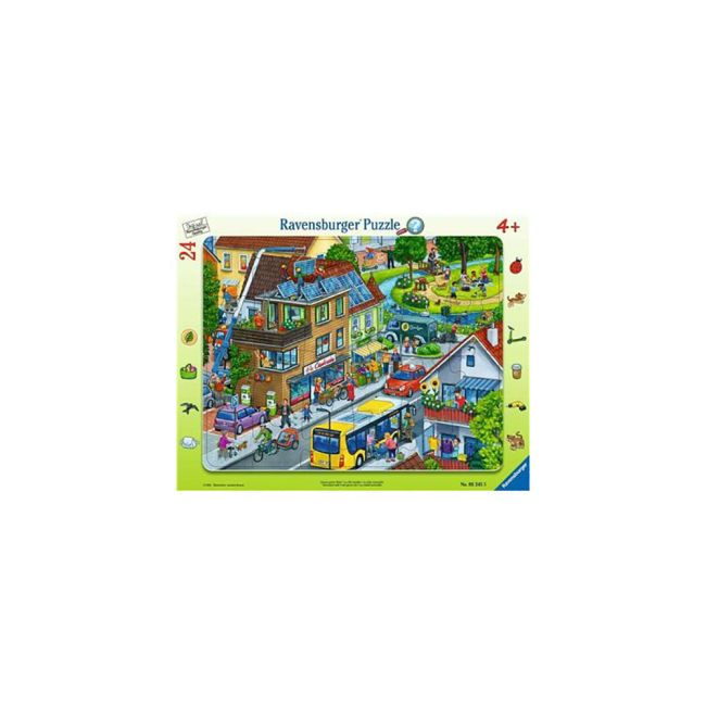 Puzzle Tip Rama Orasul Nostru Verde, 24 Piese ARTRVSPC05245