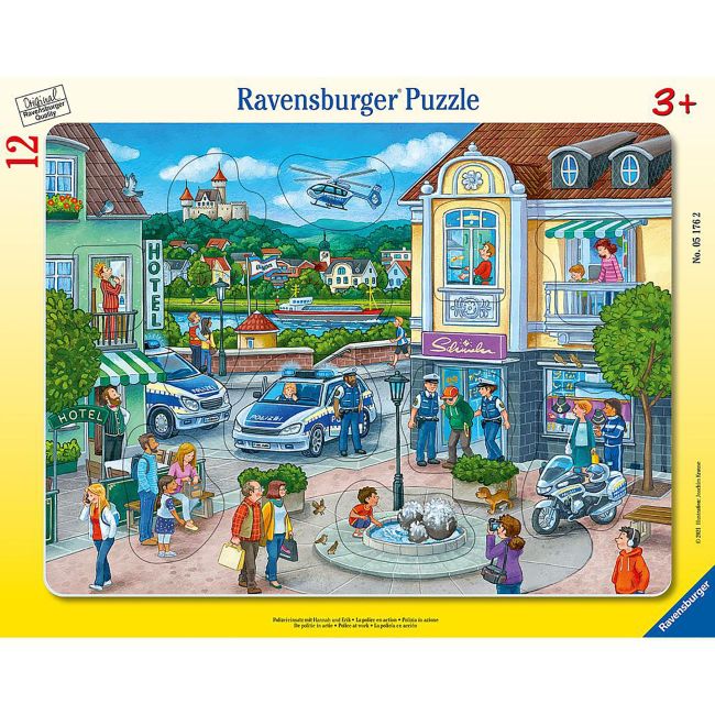Puzzle Tip Rama Politia In Actiune, 12 Piese ARTRVSPC05176