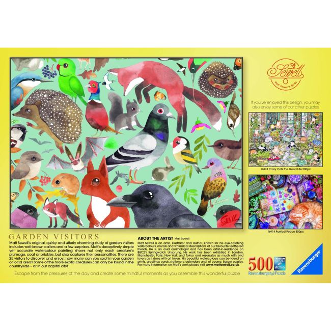 Puzzle Vizitatorii Gradinei, 500 Piese ARTRVSPA17137