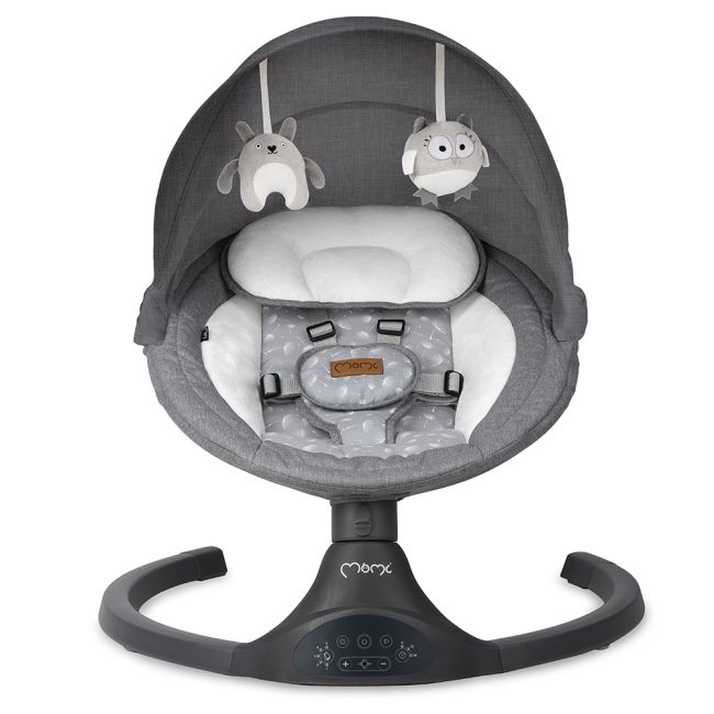 Balansoar electric MoMi Lami, Dark Grey KRTBULE00022