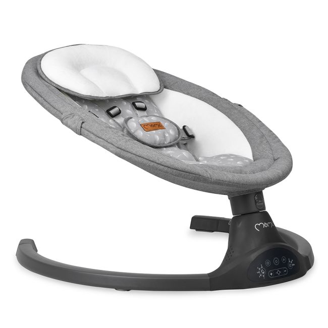 Balansoar electric MoMi Lami, Dark Grey KRTBULE00022