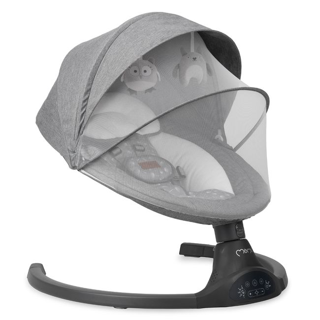 Balansoar electric MoMi Lami, Dark Grey KRTBULE00022