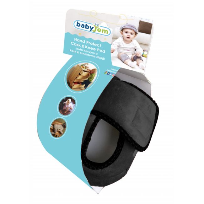 Casca de protectie BabyJem Head protect Grey JEMbj_567
