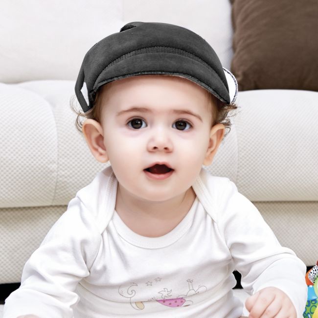 Casca de protectie BabyJem Head protect Grey JEMbj_567