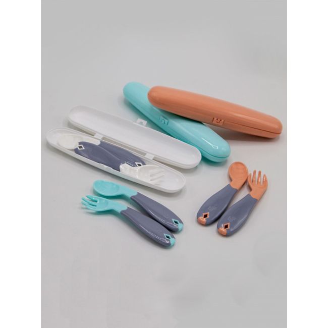 Cutie pentru depozitare tacamuri BabyJem (Culoare: Alb) JEMbj_7042