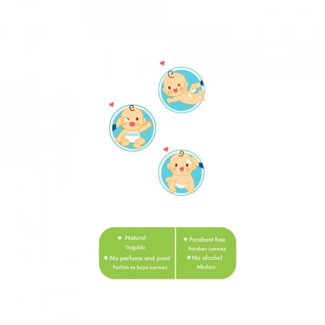 Dischete din bumbac 60 buc BabyJem Cleaning Pad JEMbj_461