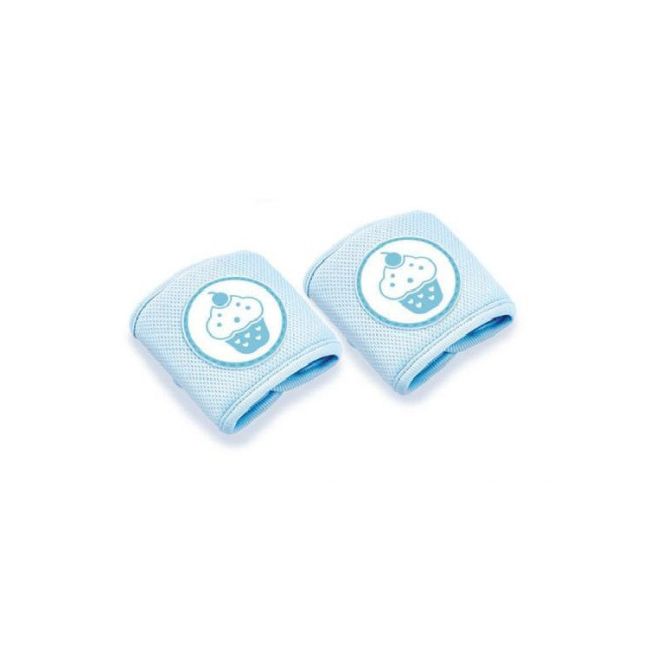 Genunchiere de protectie pentru bebelusi Cupcake (Culoare: Bleu) JEMbj_4982