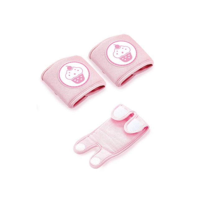Genunchiere de protectie pentru bebelusi Cupcake (Culoare: Roz) JEMbj_4981