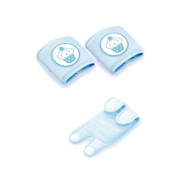 Genunchiere de protectie pentru bebelusi Cupcake (Culoare: Roz) JEMbj_4981