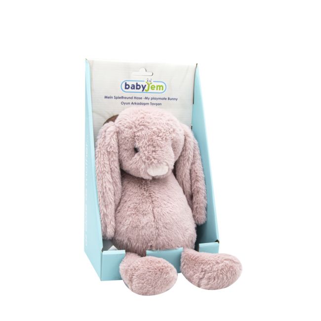Jucarie din plus pentru copii BabyJem Sleeping Mate Small Bunny (Culoare: Crem) JEMbj_6622