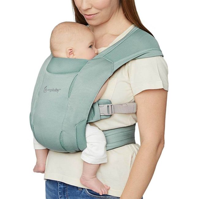 Marsupiu embrace soft air mesh sage tnabcemasamsge