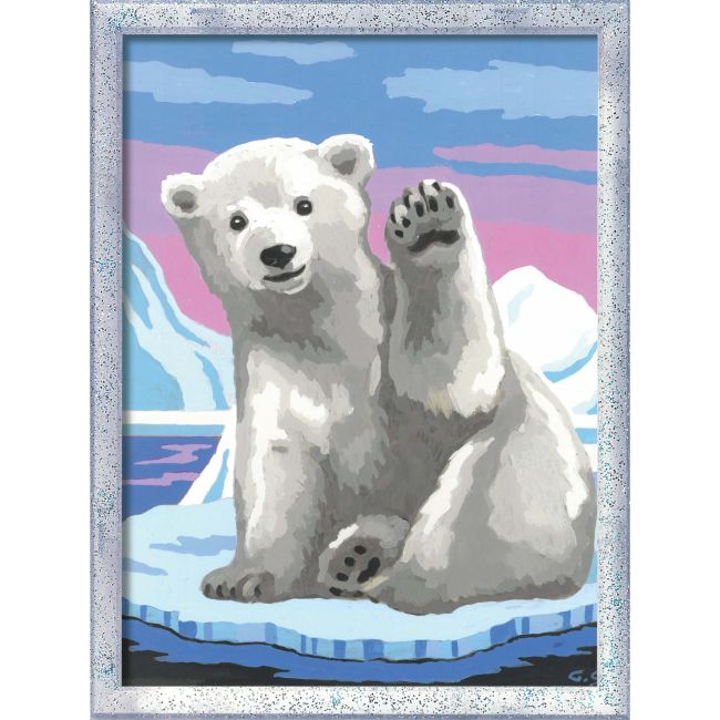 Pictura Pe Numere - Urs Polar ARTRVSPBN20079