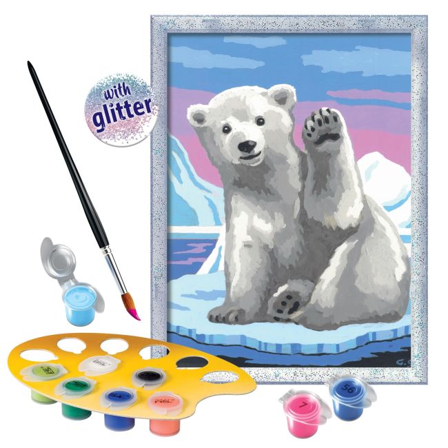 Pictura Pe Numere - Urs Polar ARTRVSPBN20079