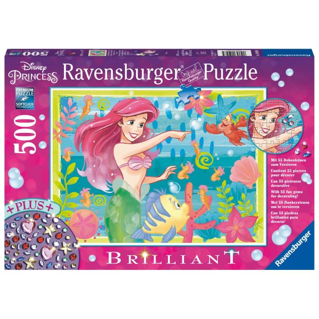 Puzzle Ariel, 500 Piese + Stickere ARTRVSPA13327