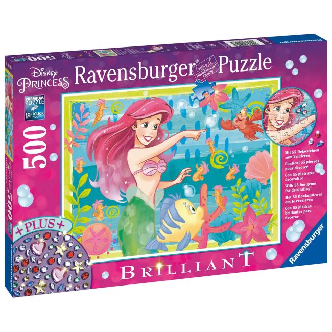 Puzzle Ariel, 500 Piese + Stickere ARTRVSPA13327