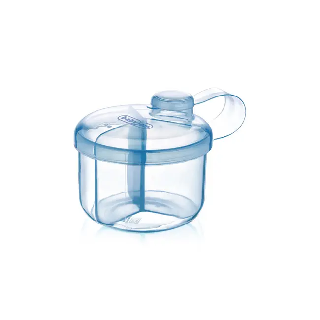 Recipient BabyJem pentru lapte praf cu 3 compartimente Practic (Culoare: Bleu) JEMbj_4963