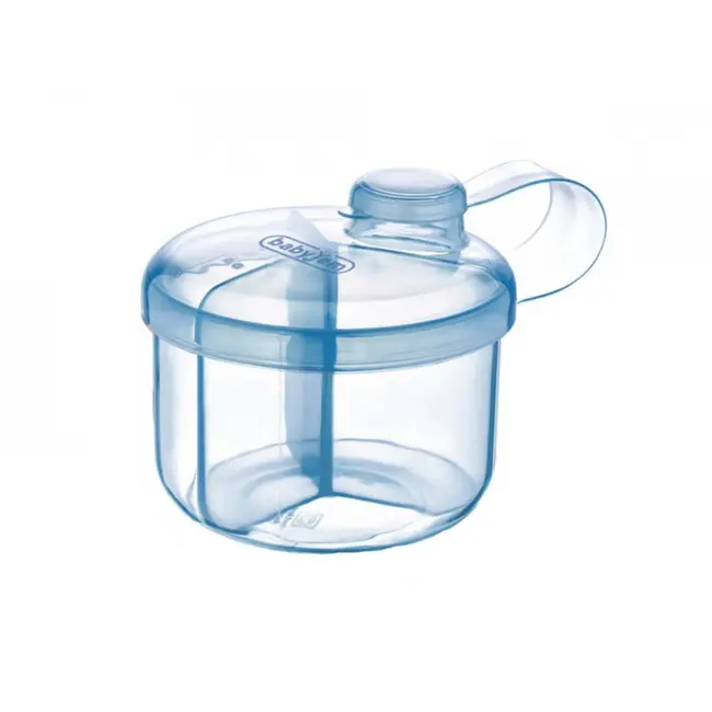 Recipient BabyJem pentru lapte praf cu 3 compartimente Practic (Culoare: Bleu) JEMbj_4963