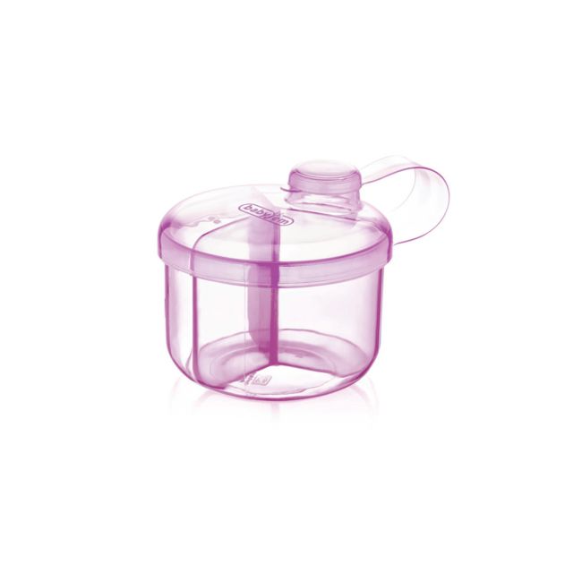 Recipient BabyJem pentru lapte praf cu 3 compartimente Practic (Culoare: Roz) JEMbj_4961