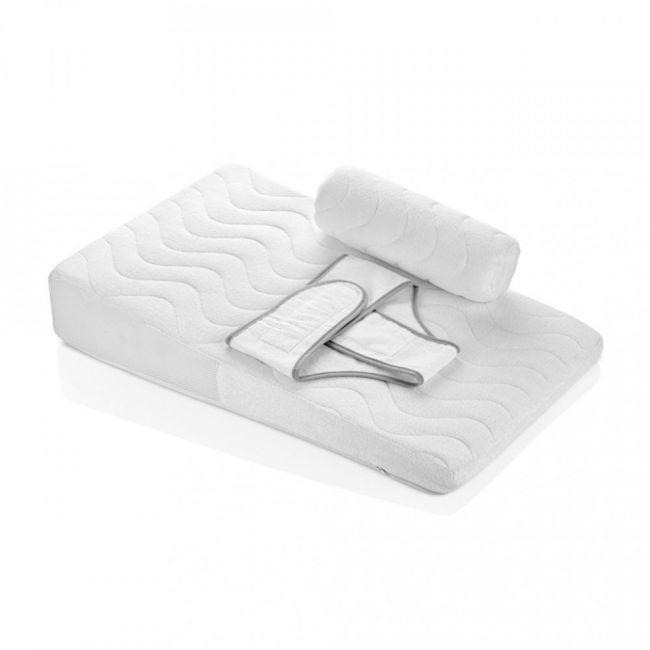 Salteluta pozitionator pentru bebelusi Baby Reflux Pillow (Culoare: Alb) JEMbj_1322