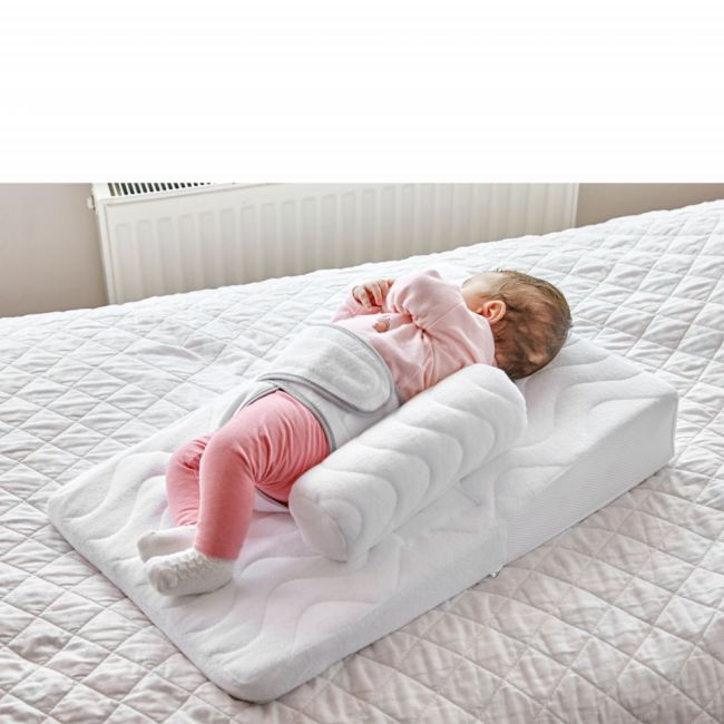Salteluta pozitionator pentru bebelusi Baby Reflux Pillow (Culoare: Alb) JEMbj_1322