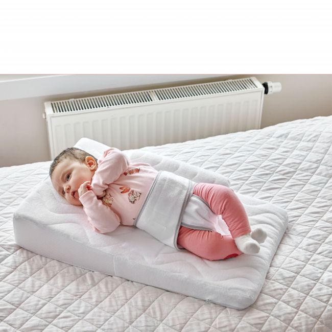 Salteluta pozitionator pentru bebelusi Baby Reflux Pillow (Culoare: Alb) JEMbj_1322