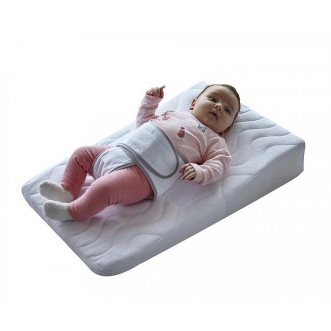 Salteluta pozitionator pentru bebelusi Baby Reflux Pillow (Culoare: Alb) JEMbj_1322