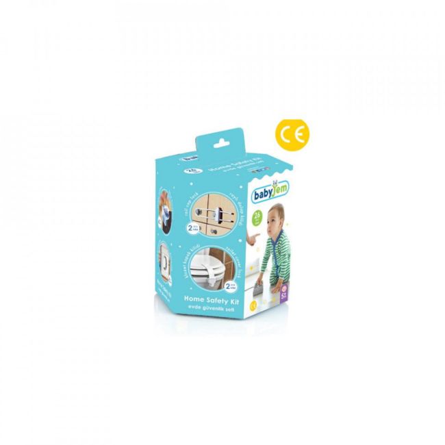 Set 26 protectii pentru mobilier BabyJem Home Safety Kit JEMbj_083