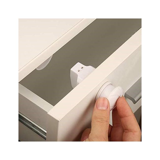 Set 3 sigurante magnetice pentru usi de dulapuri si sertare BabyJem JEMbj_632