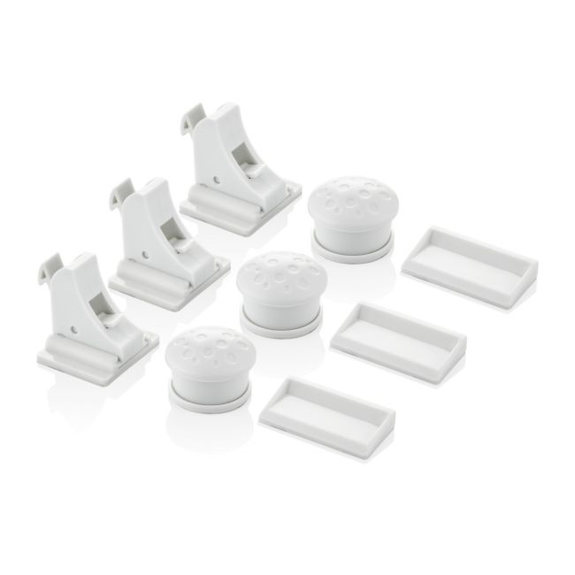 Set 3 sigurante magnetice pentru usi de dulapuri si sertare BabyJem JEMbj_632
