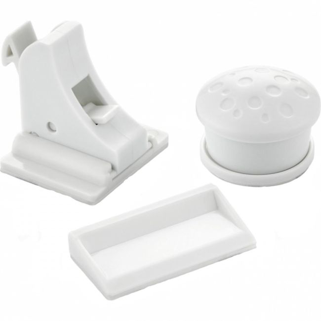 Set 3 sigurante magnetice pentru usi de dulapuri si sertare BabyJem JEMbj_632