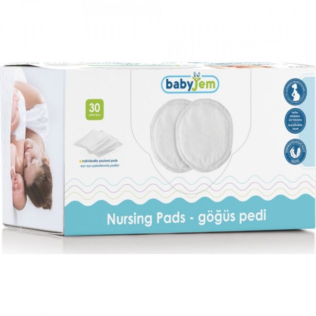 Tampoane pentru san BabyJem 30 buc JEMbj_624