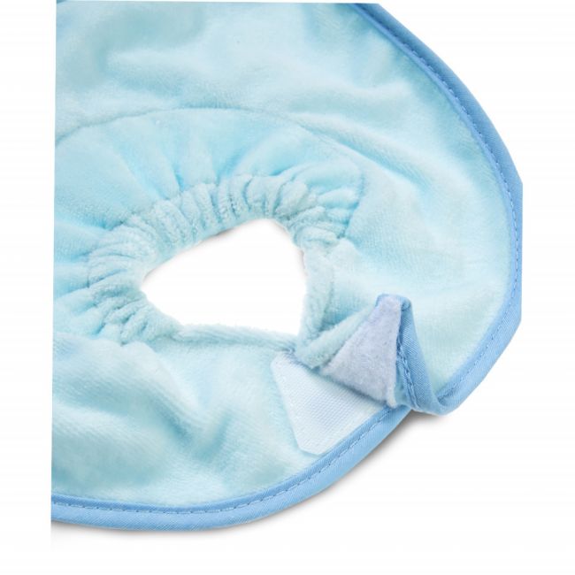 Baveta cu buzunar BabyJem Velvet (Culoare: Bleu) JEMbj_3752