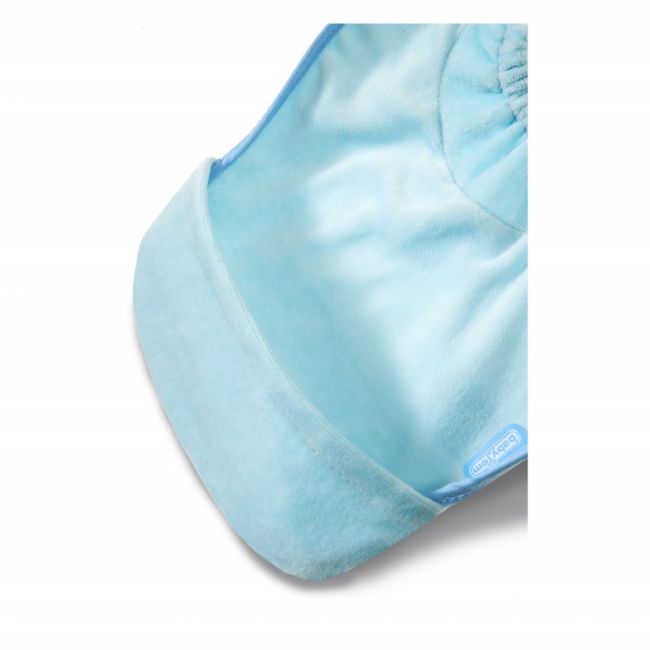 Baveta cu buzunar BabyJem Velvet (Culoare: Bleu) JEMbj_3752