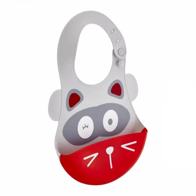 Baveta din silicon Soft Baby Bib (Culoare: Bleu) JEMbj_6263
