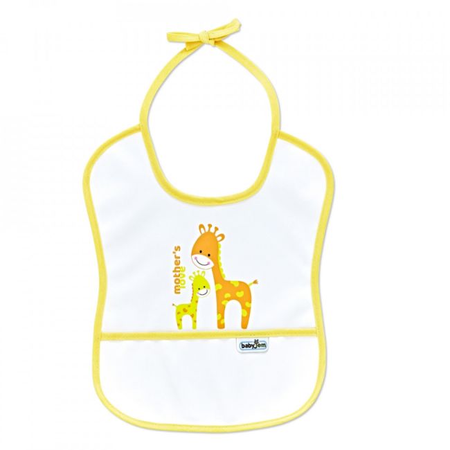 Baveta impermebila pentru copii BabyJem Small (Culoare: Bleu) JEMbj_0304