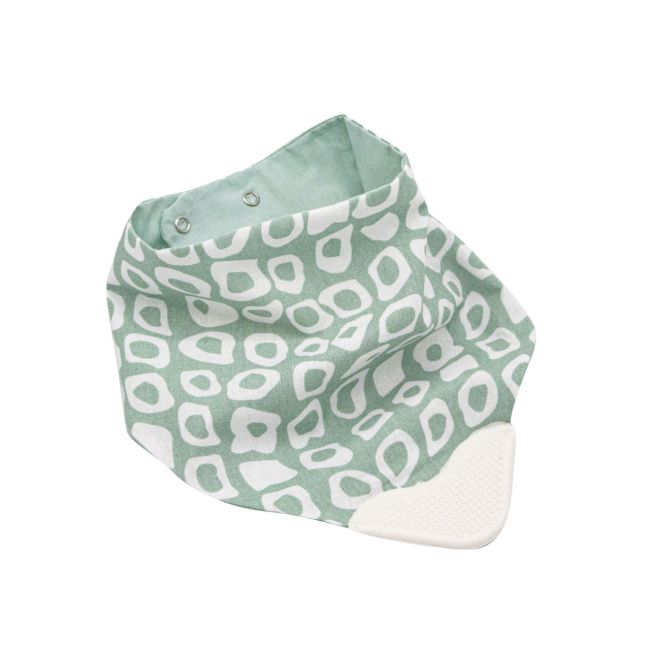 Baveta tip bandana cu jucarie dentitie (Culoare: Roz) JEMbj_6862