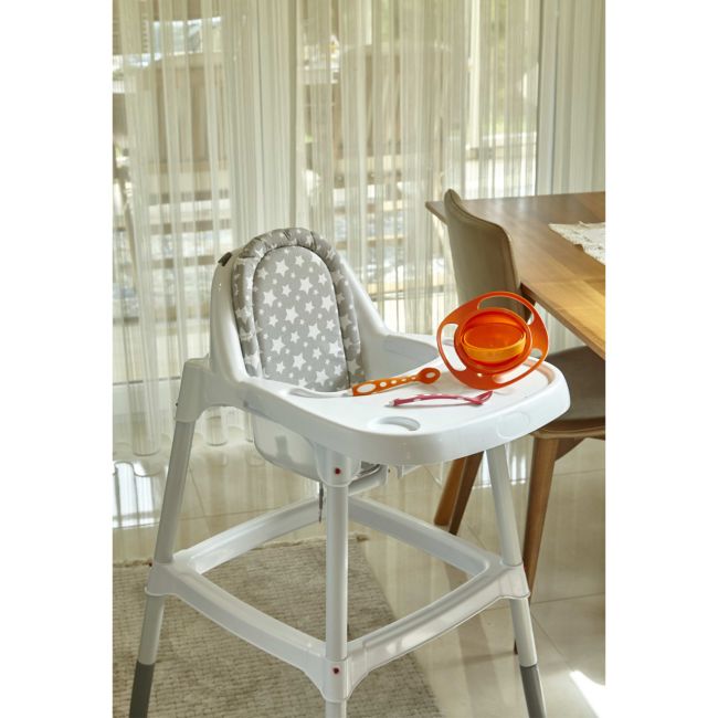 Bol multifunctional cu capac si rotire 360 grade Amazing Bowl (Culoare: Portocaliu) JEMbj_3501
