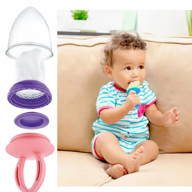 Dispozitiv de hranire BabyJem Fruits (Culoare: Albastru) JEMbj_2064