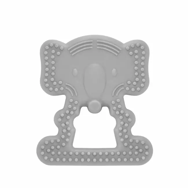 Jucarie dentitie BabyJem Elefant (Culoare: Gri) JEMbj_628_12