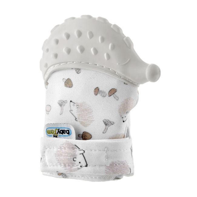 Manusa bebelusi pentru dentitie Scratch Gloves (Culoare: Alb) JEMbj_6122