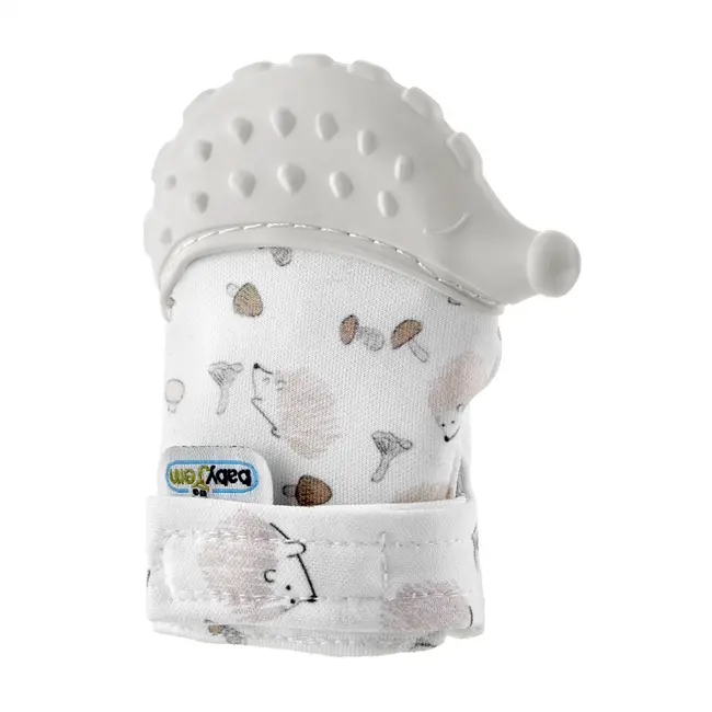 Manusa bebelusi pentru dentitie Scratch Gloves (Culoare: Roz) JEMbj_6121