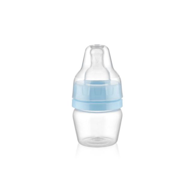 Mini biberon 2 in 1 Cana si biberon BabyJem 30 ml (Culoare: Gri) JEMbj_6611