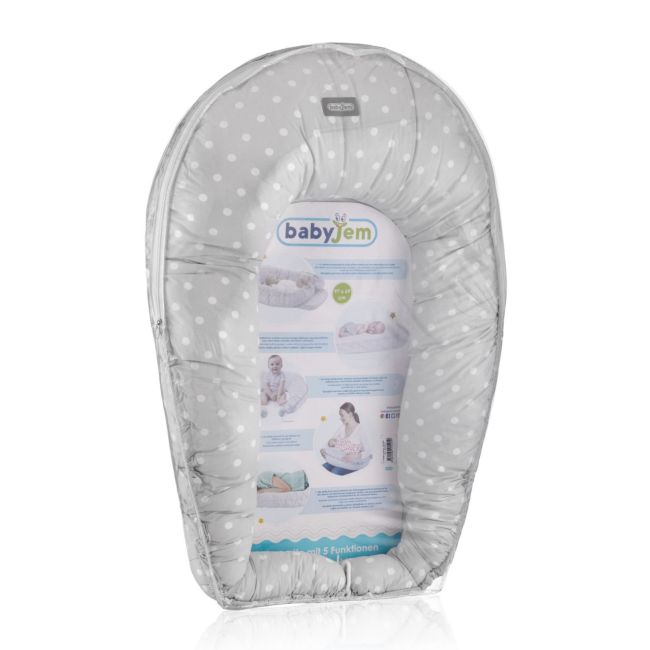 Saltea reductor 5 in 1 BabyNest Cushion (Culoare: Bleu) JEMbj_5253